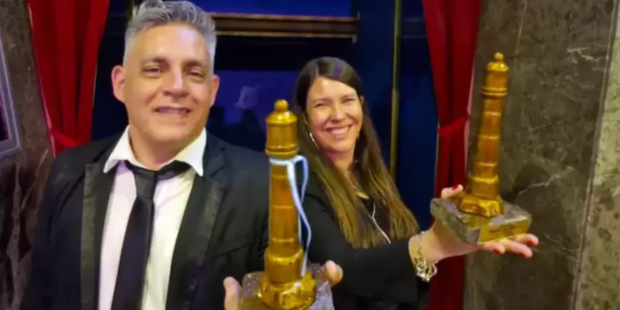 Virginia Rizzi y Alejandro Fernandez