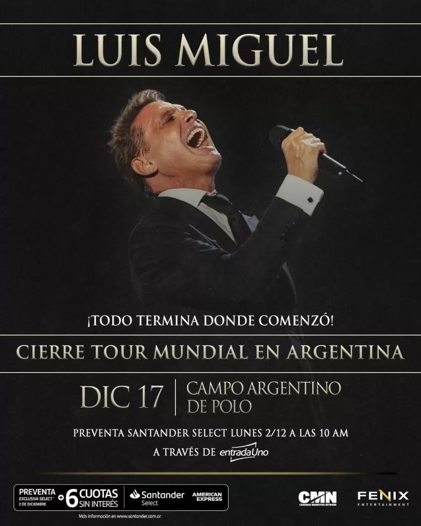 tour Luis Miguel