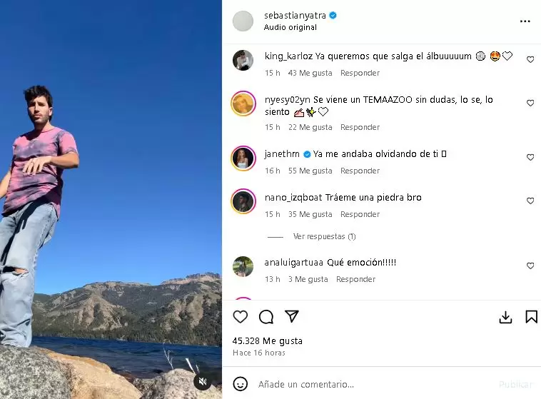 Sebastián Yatra reveló un adelanto de su nuevo tema