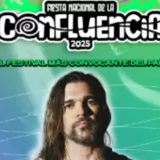 JUANES confirmado como artista internacional en la Fiesta Nacional de la Confluencia 2025