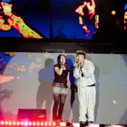 Fiesta de la Confluencia: así fue el paso de Ángela Leiva, Tiago PZK y Valentino Merlo