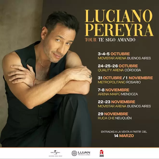 fechas Luciano Pereyra