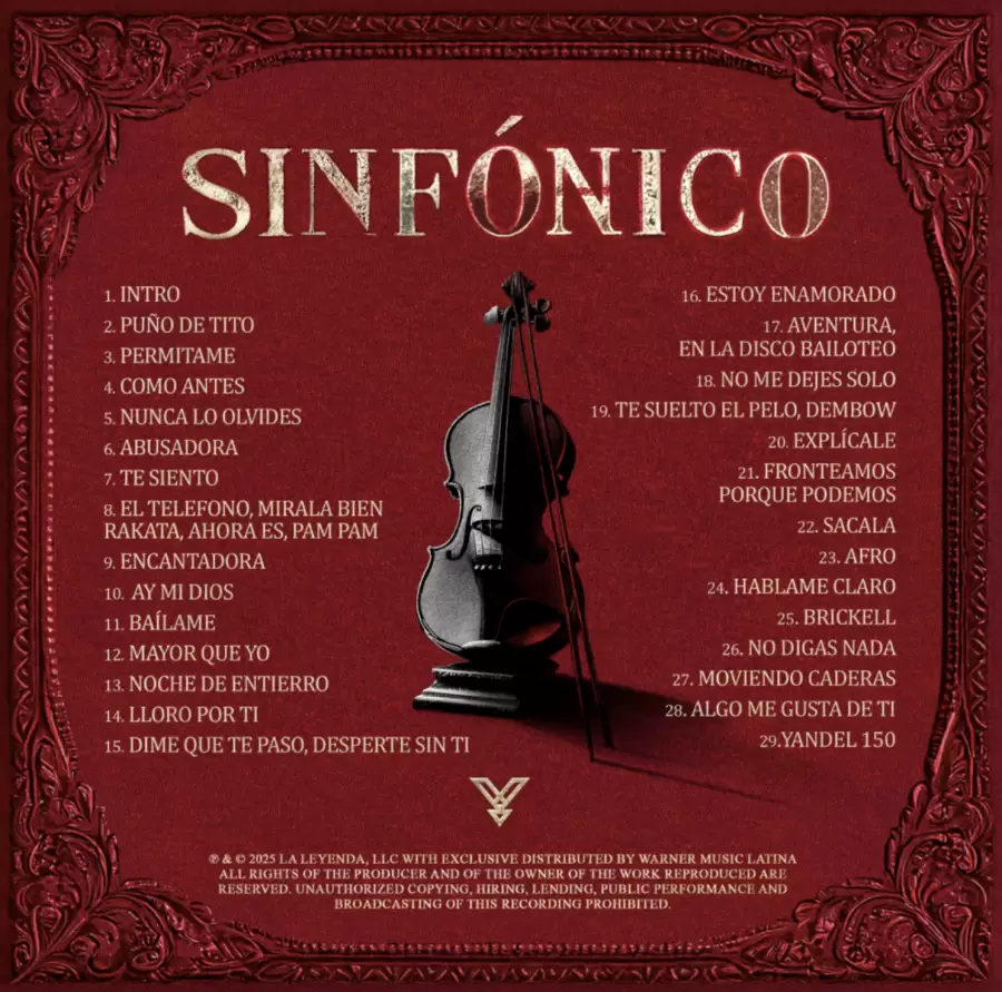 sinfonico fechas