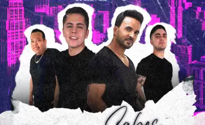 Banda los Sebastianes y Luis Fonsi