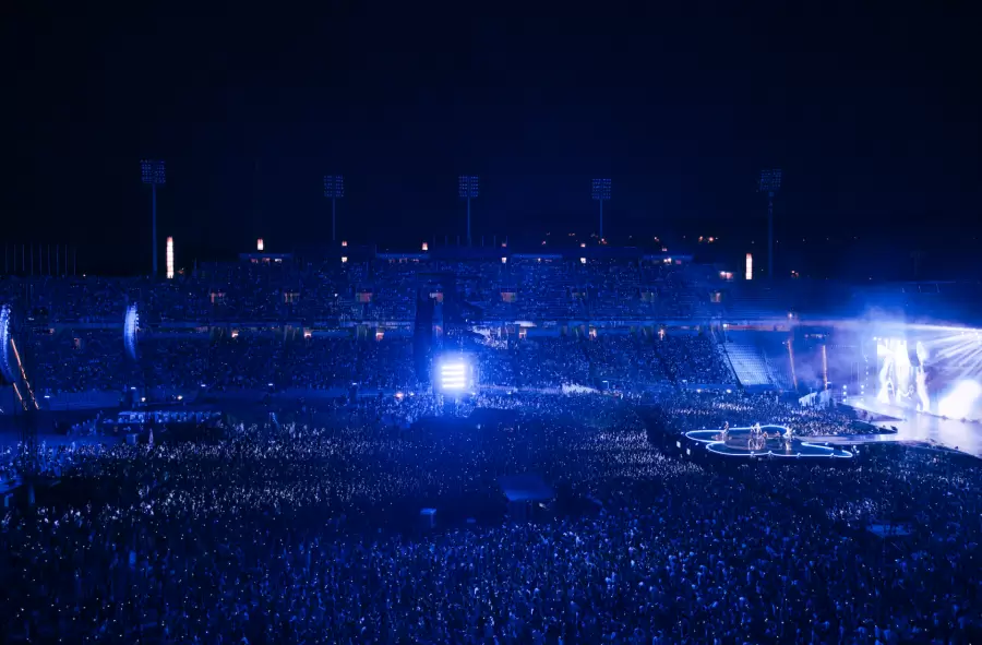estadio lleno