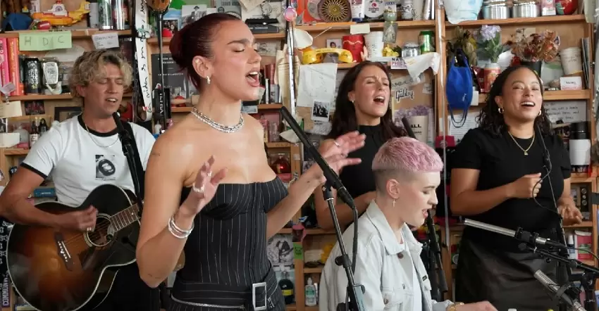 Dua Lipa es el Tiny Desk más reproducido