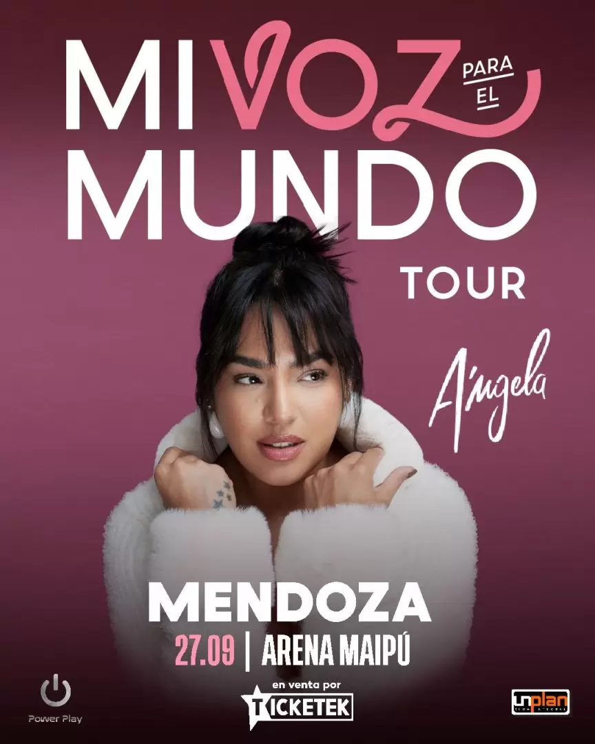 Ángela Leiva trae su voz a Mendoza