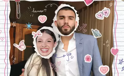 Yami Safdie y Manuel Turizo