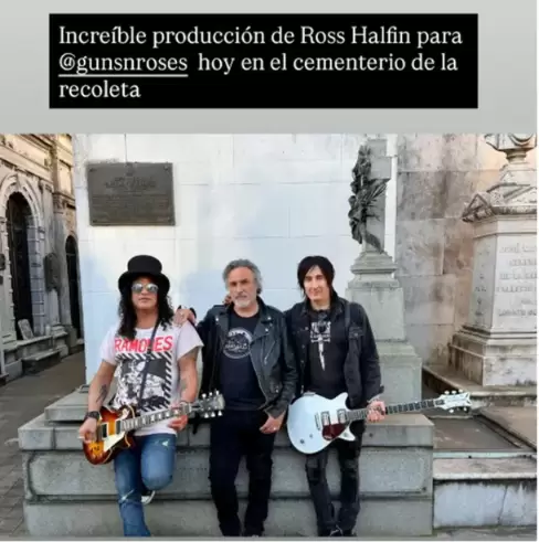 Guns N Roses en Recoleta