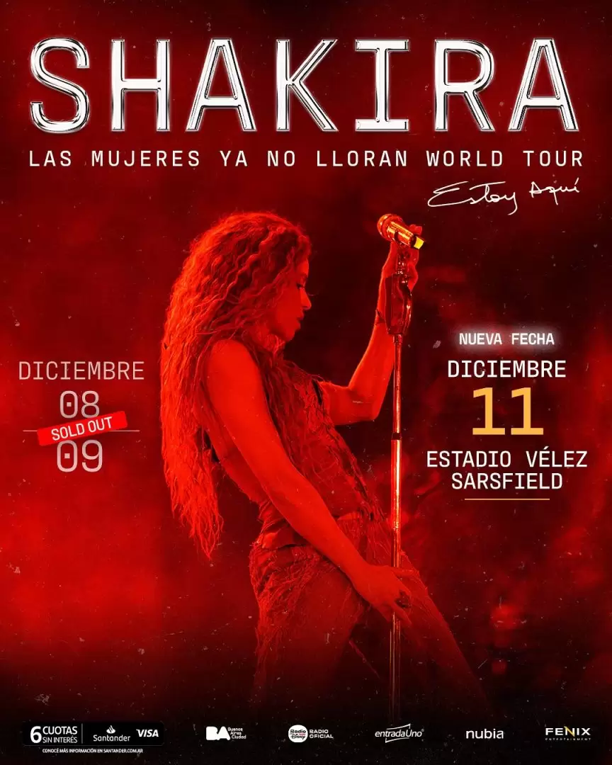 Shakira 11 de diciembre