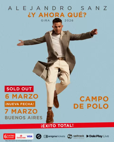 Debido al éxito total de ventas, el español agrega una fecha más en el Campo de Polo