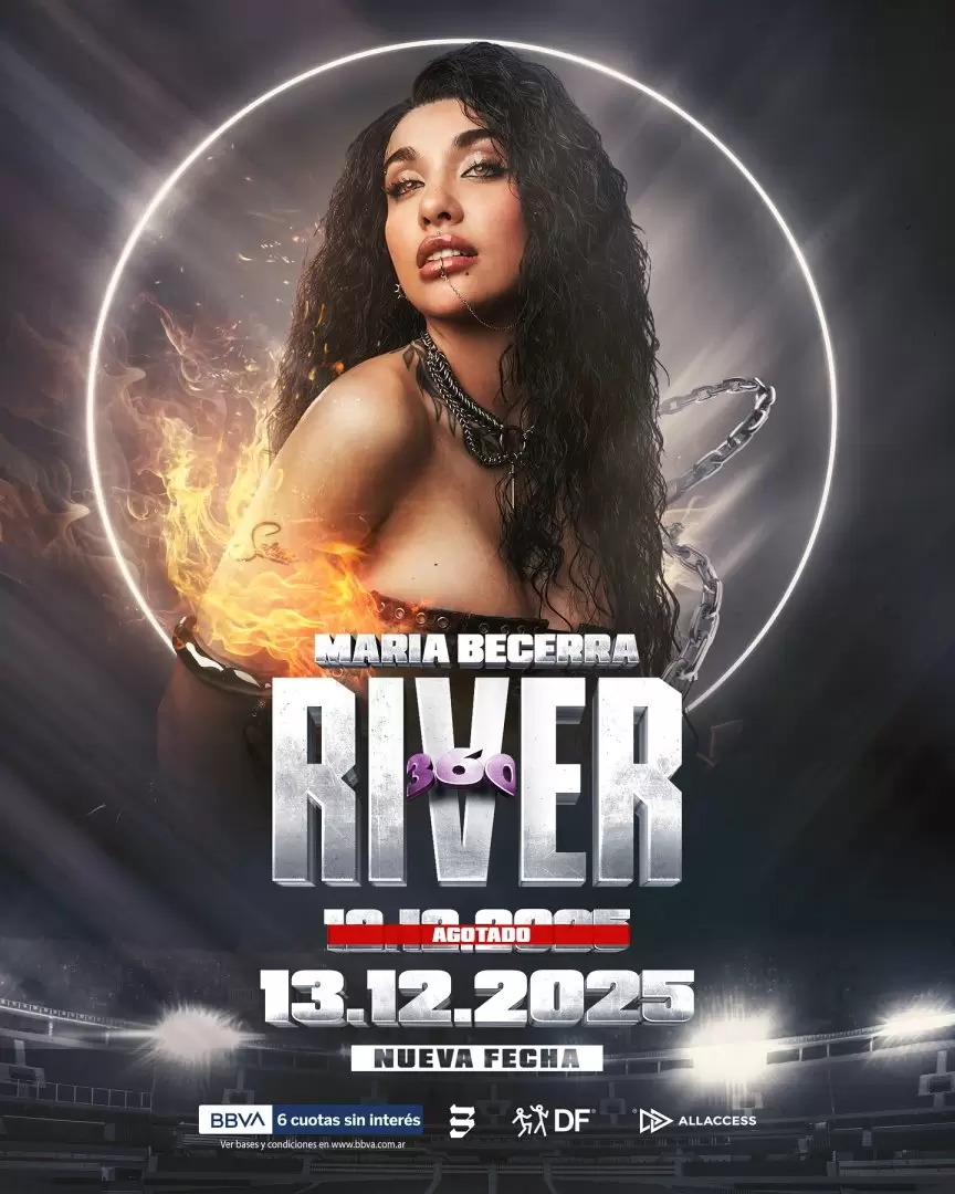 Maria Becerra en River