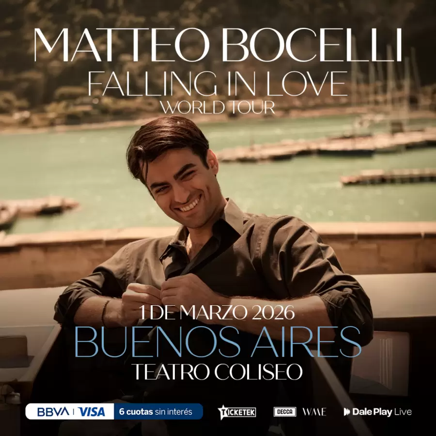 Matteo Bocelli Buenos Aires