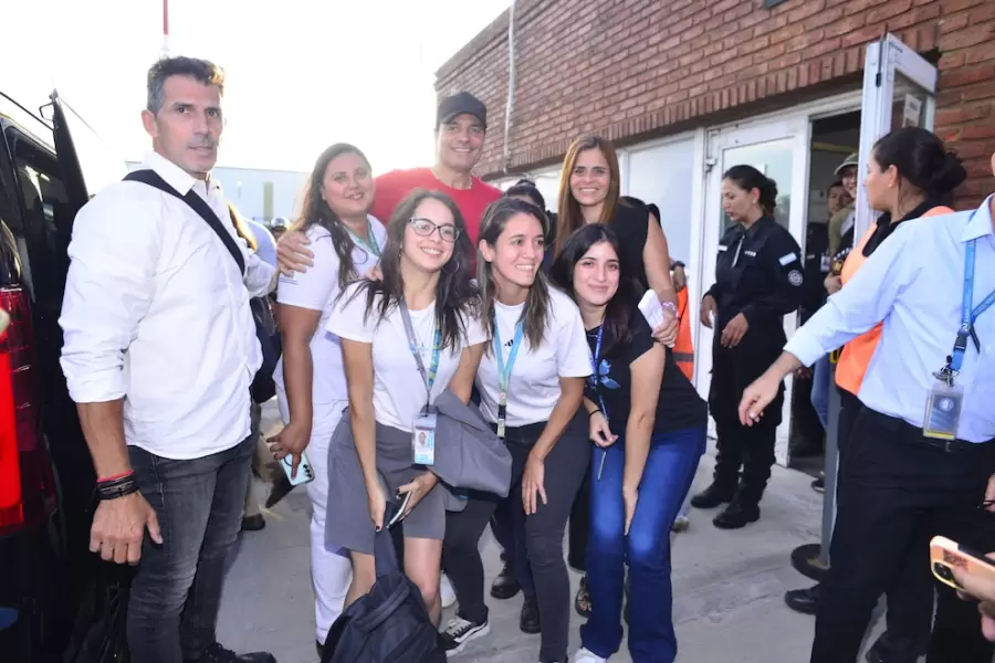 Chayanne recién llegado a Argentina