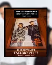 Prince Royce y Romeo Santos en Argentina
